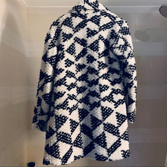 Madison Scotch Geo cocoon coat - Picture 6 of 10